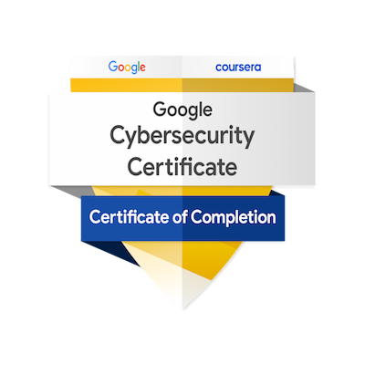 Google Cybersecurity Certificate